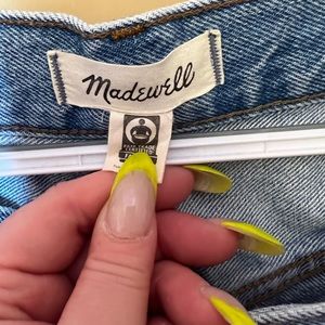 Madwell jean shorts